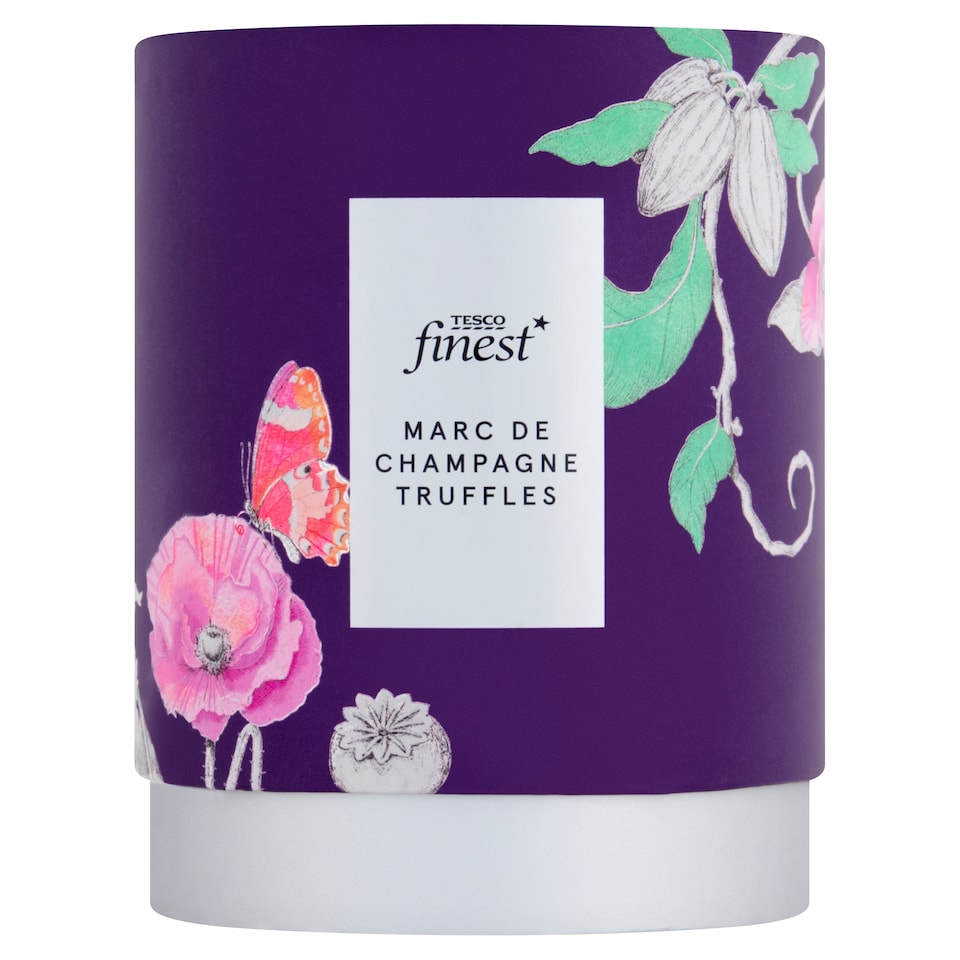 Tesco Finest Marc De Champagne Boxed Truffles 140G
