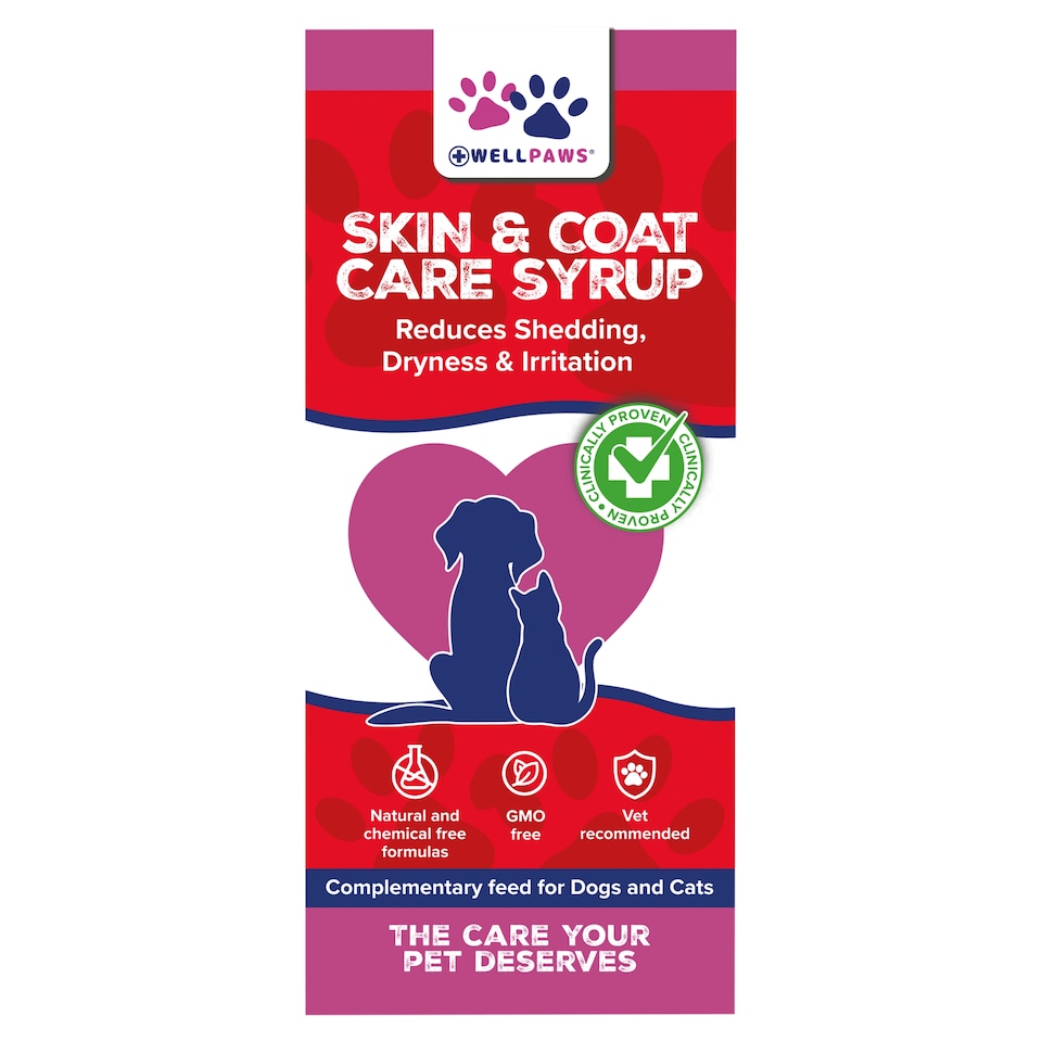 WellPaws Skin & Coat Care Syrup 300ml