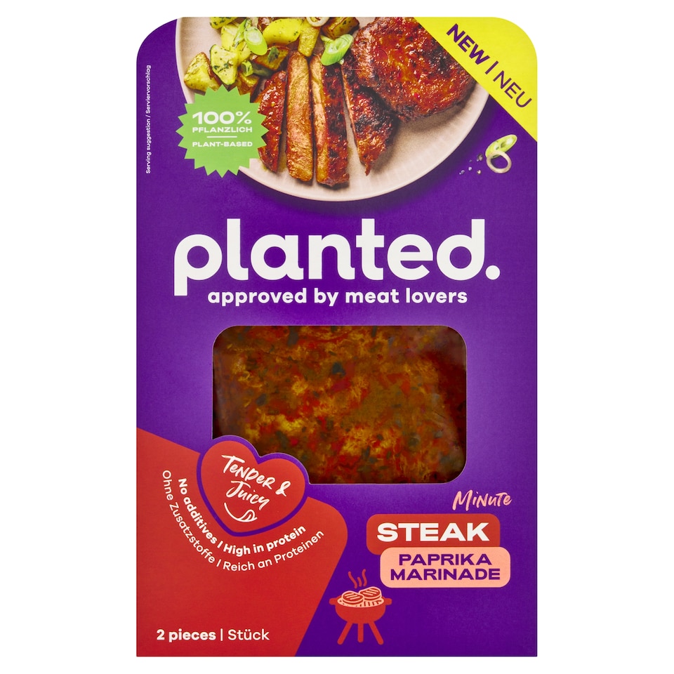planted steak Paprika Marinade 160g