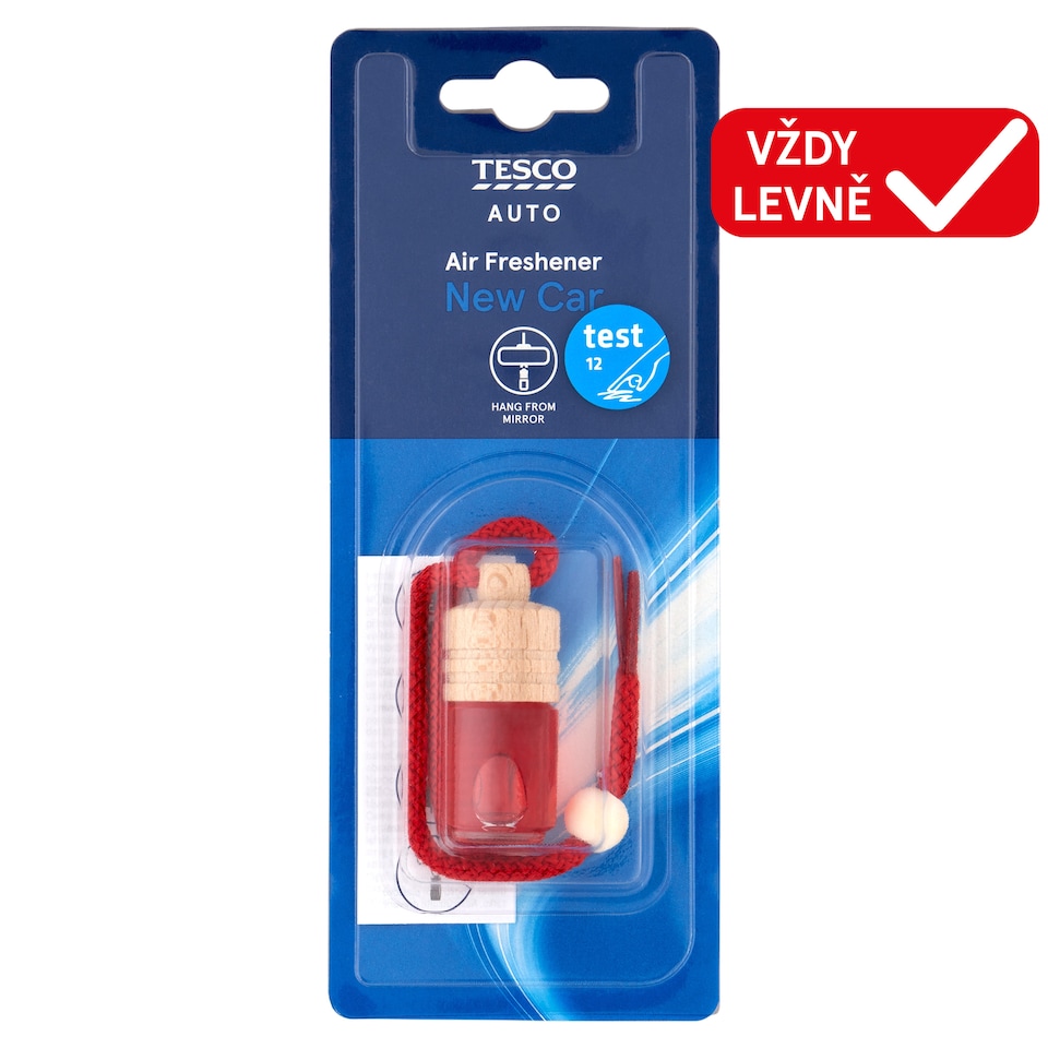 Tesco Auto Osvěžovač vzduchu vůně nový vůz 5ml