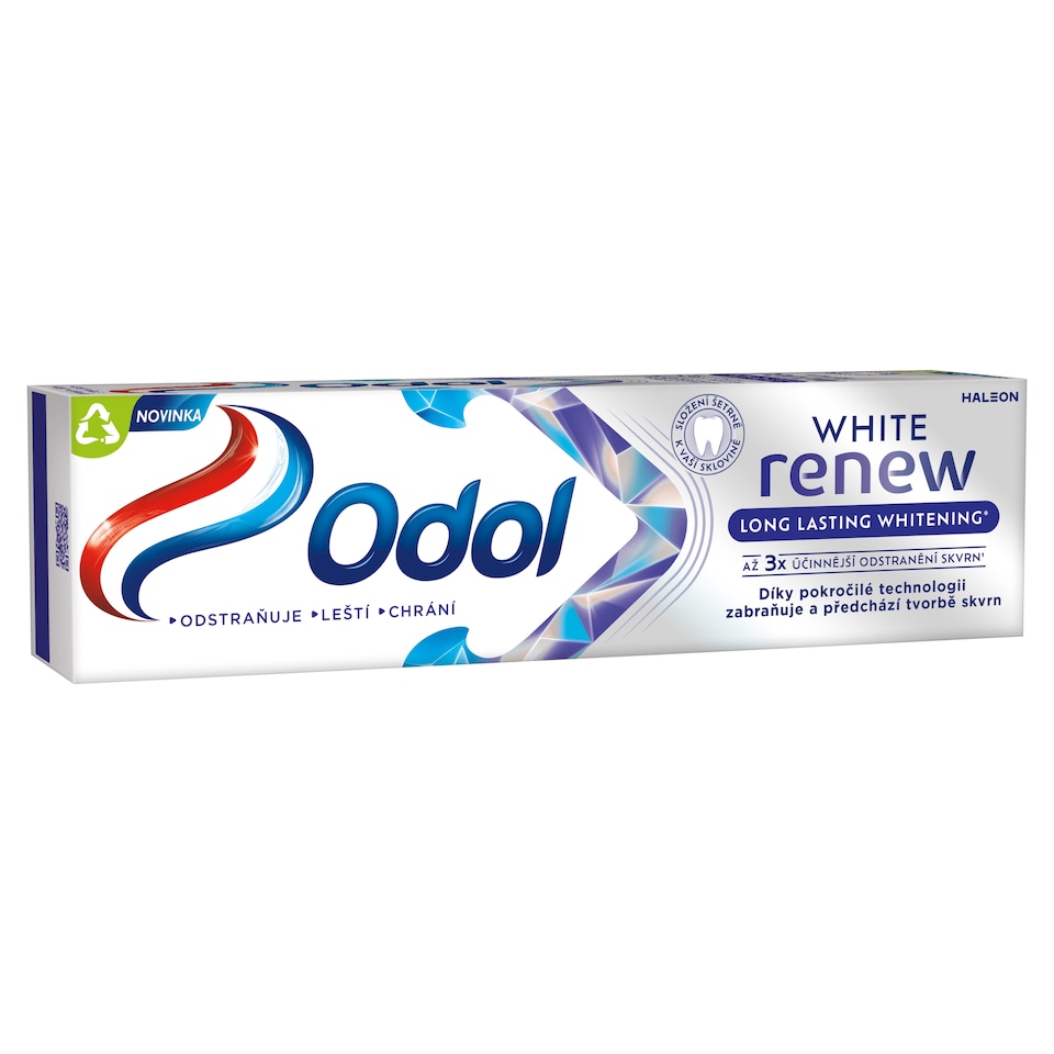 Obrázek 1 pro produkt Odol White Renew Long Lasting Whitening zubní pasta s fluoridem 75ml