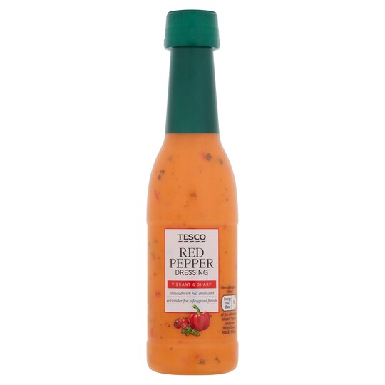 Tesco Red Pepper Salad Dressing 250Ml Tesco Groceries
