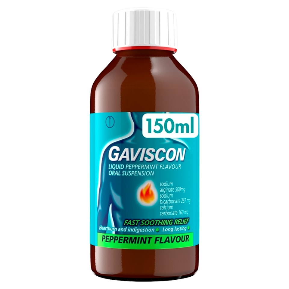Gaviscon Liquid Peppermint Flavour 150Ml