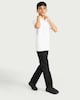 image 2 of F&F School Unisex 3-Pack Pure Cotton Slim Fit Polo Shirts in White