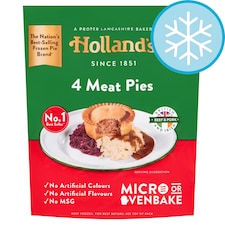 Hollands Meat Pies 4 Pack