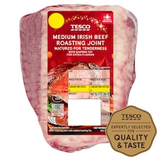Tesco British Beef Medium Roasting Joint