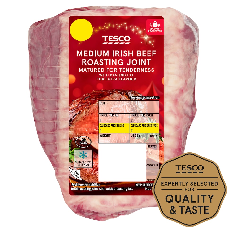 Tesco British Beef Medium Roasting Joint