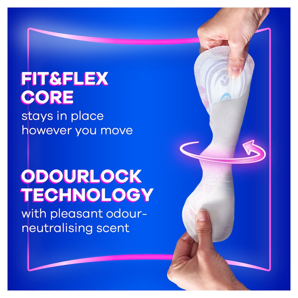 image 1 of Always Platinum Long 18 Sanitary Pads With Wings Size 2