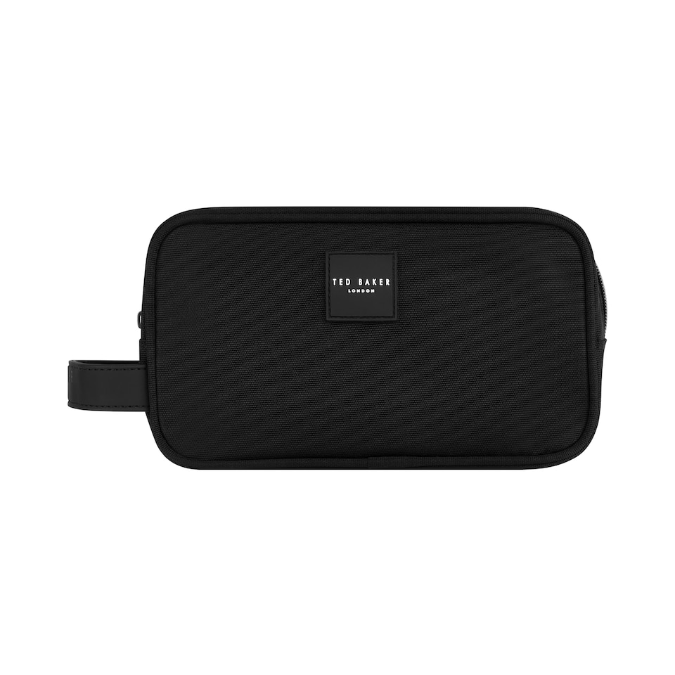 image 1 of Ted Baker Fusion Graphite Essentials Wash Bag Gift Set.