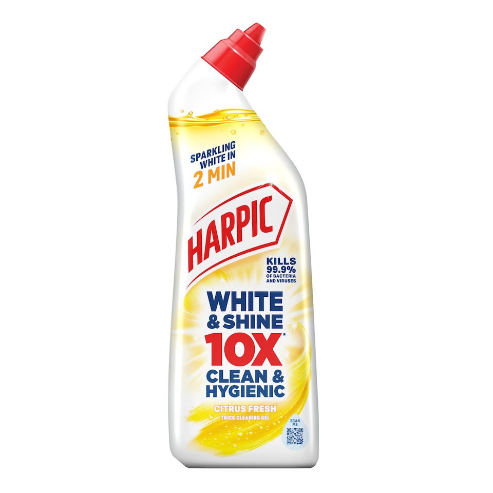 Harpic White & Shine Citrus Toilet Bleach 750 Ml