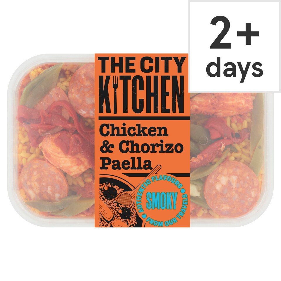 The City Kitchen Chicken & Chorizo Paella 380G Tesco Groceries