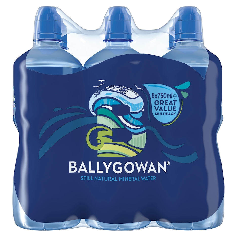 image 1 of Ballygowan Still Natural Min Water 6 X 750Ml