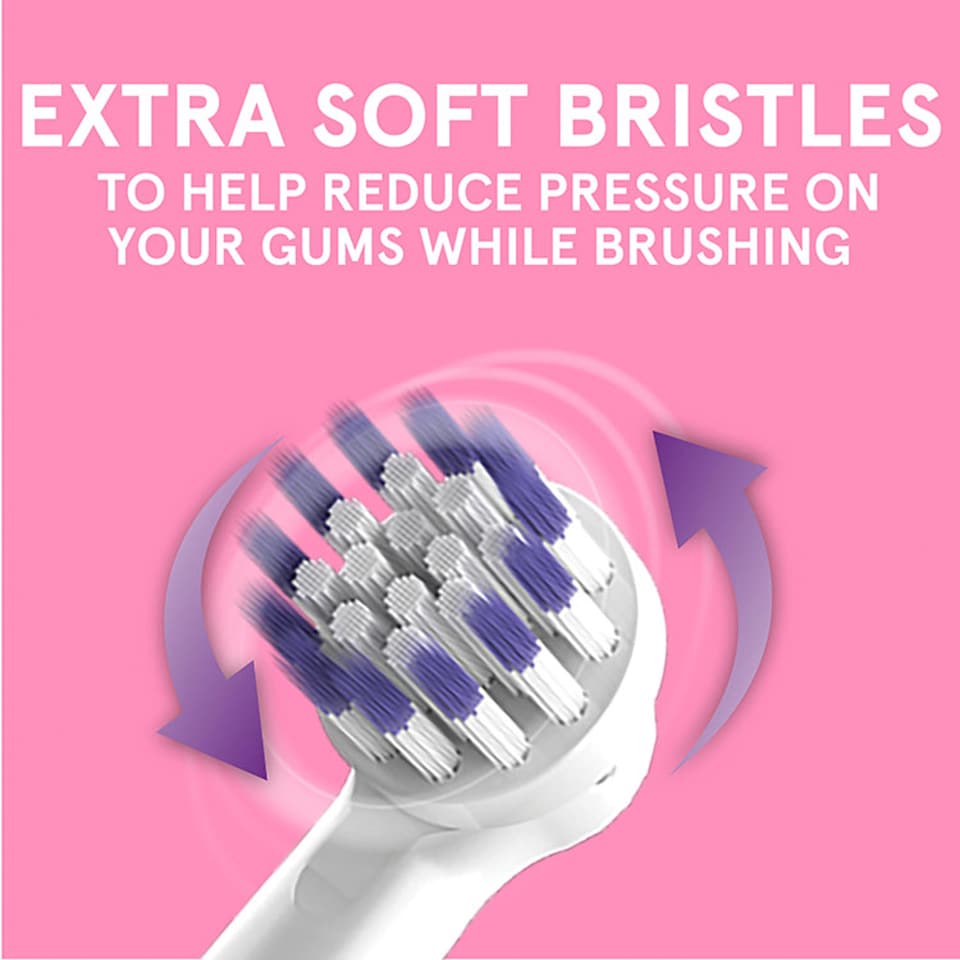 image 1 of Pro Formula Sensitive Replacement Brush Heads 4 Pack