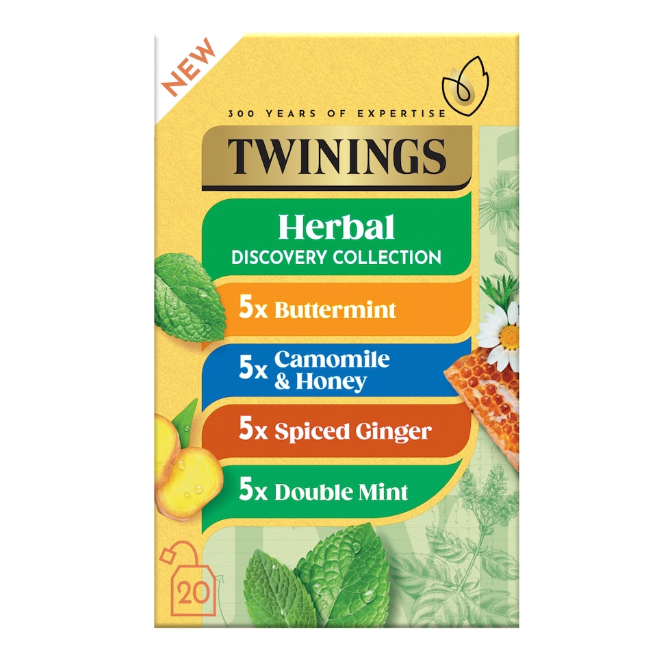 image 1 of Twinings Herbal Discovery Collection 20 Tea Bags 36.25g
