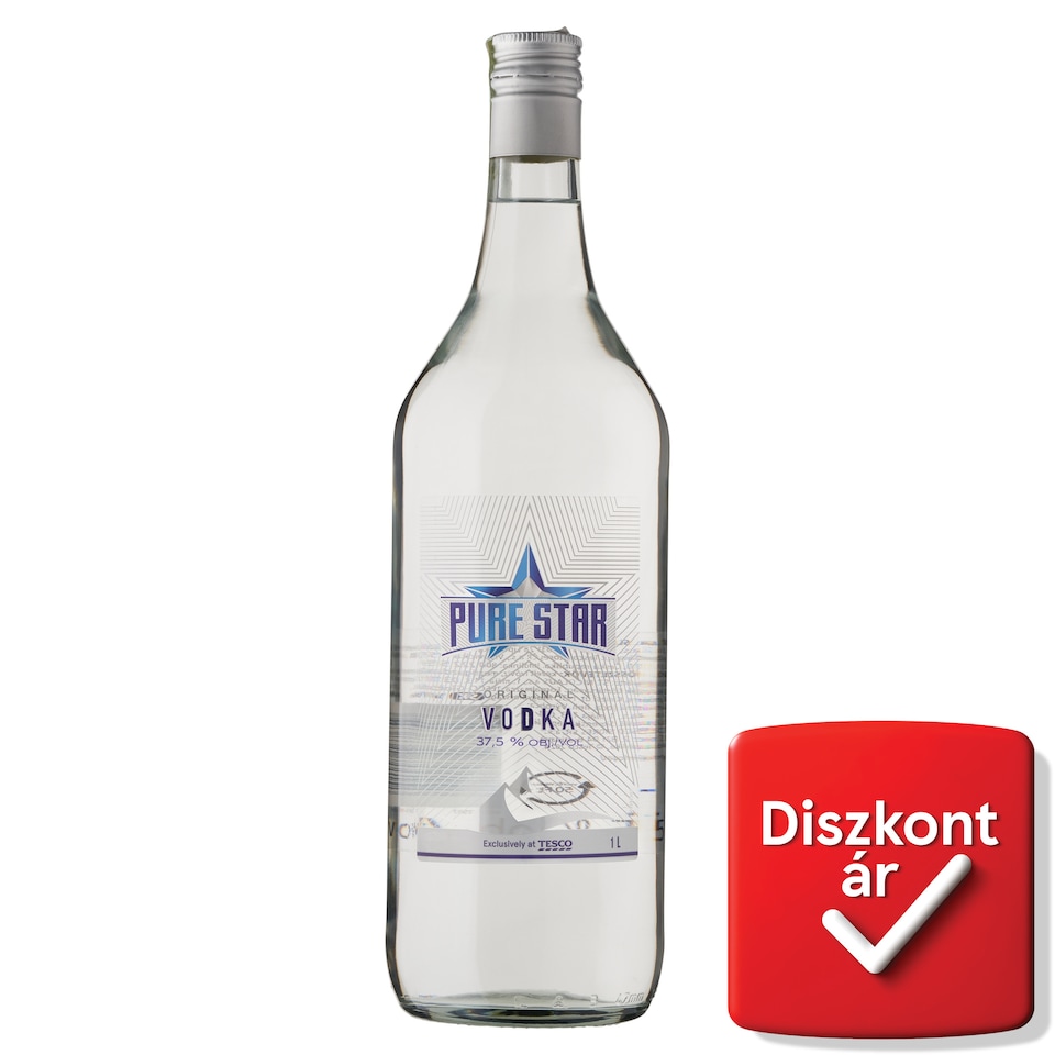Pure Star Original Vodka 37,5% 1 l
