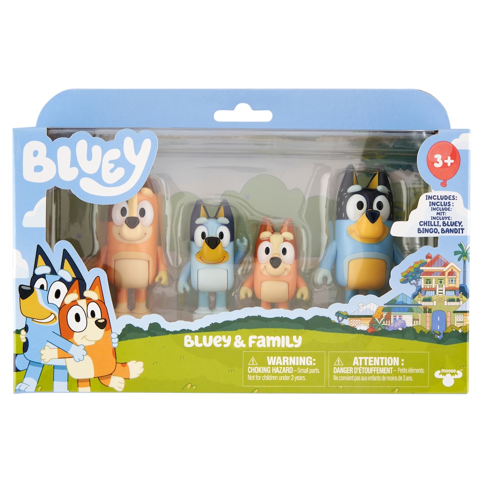 Bluey játék szett