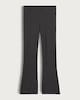 image 4 of F&F Girls Cotton Rich Flared Leggings in Grey
