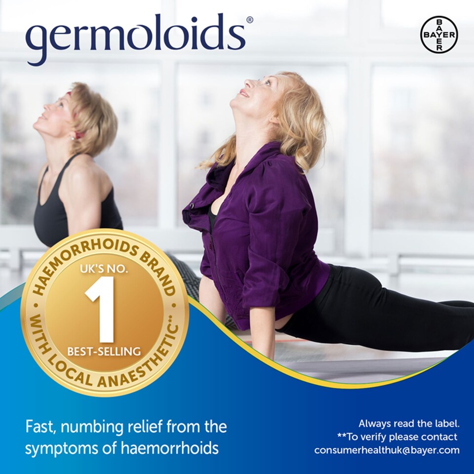 image 1 of Germoloids Triple Action Haemorrhoids Ointment 55ml
