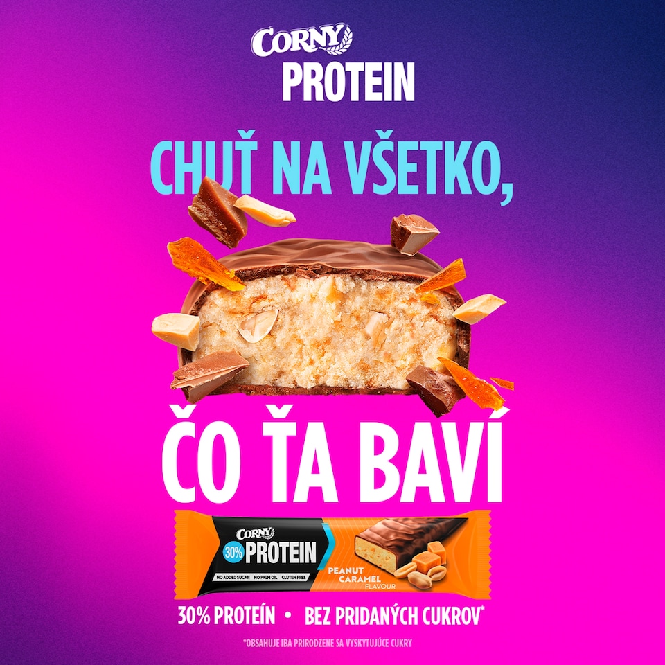 image 1 of Corny Protein Bar with Milk Chocolate and Peanut Caramel Flavour 50 g