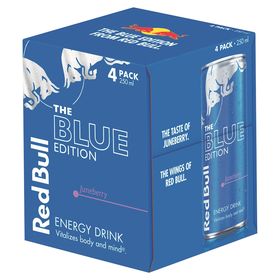 Red Bull The Blue Edition 250ml x 4pack