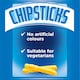 image 3 of Smiths Chipsticks Salt & Vinegar Sharing Bag Crisps 105g