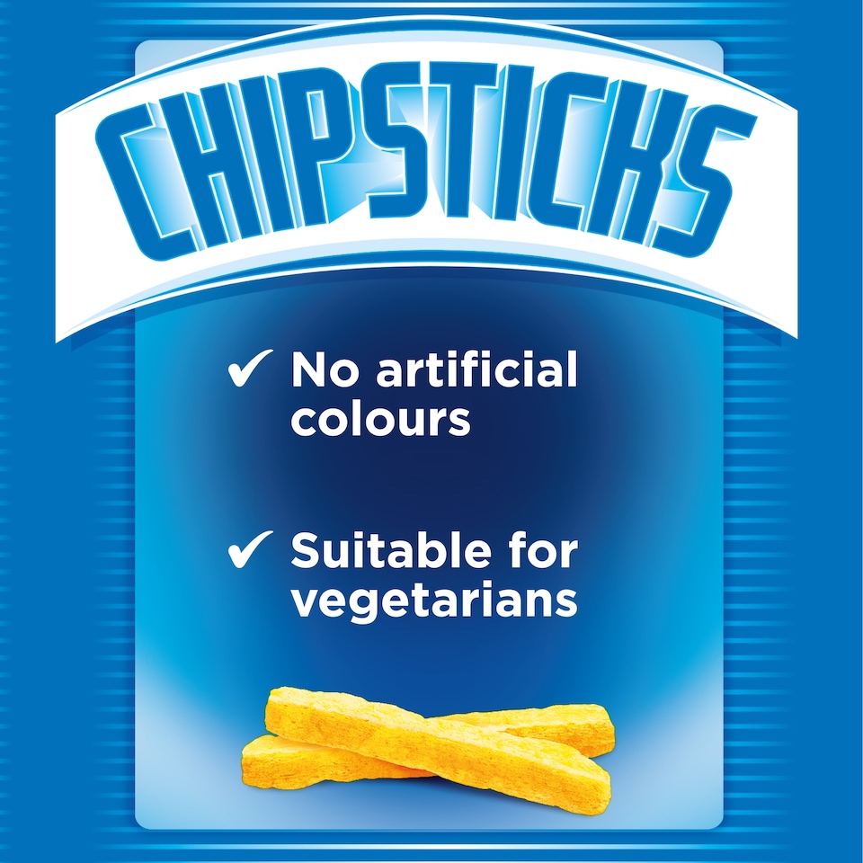 image 1 of Smiths Chipsticks Salt & Vinegar Sharing Bag Crisps 105g