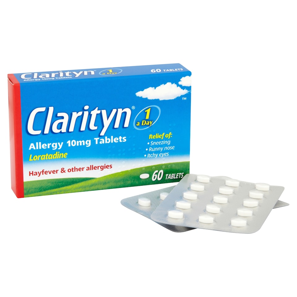 image 1 of Clarityn Allergy Relief Tablets 10mg 60s