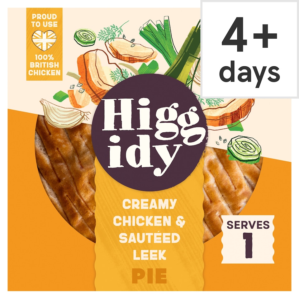 image 1 of Higgidy Creamy Chicken & Sauteed Leek Pie 200g