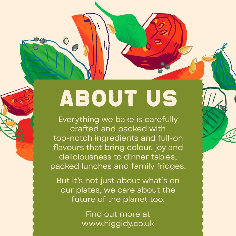 image 1 of Higgidy Slow-Roasted Tomato, Red Pepper & Basil Mini Muffins 130g