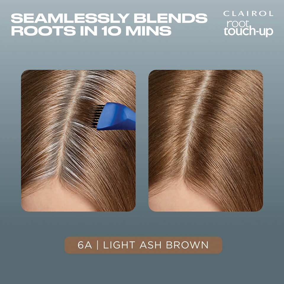 image 1 of Root Touch Up Hair Dye Light Ash Brown 6A