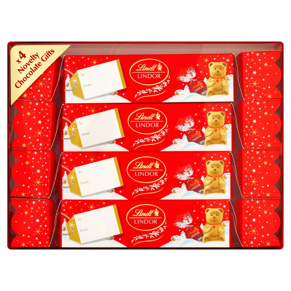image 1 of Lindt Lindor Christmas Cracker 340G