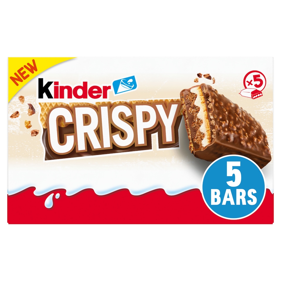 image 1 of Kinder Crispy 5 x 34 g