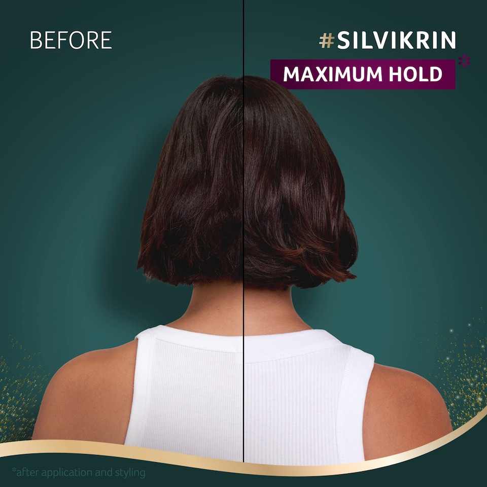 image 1 of Silvikrin Spray Maximum Hold Hair Spray 75Ml