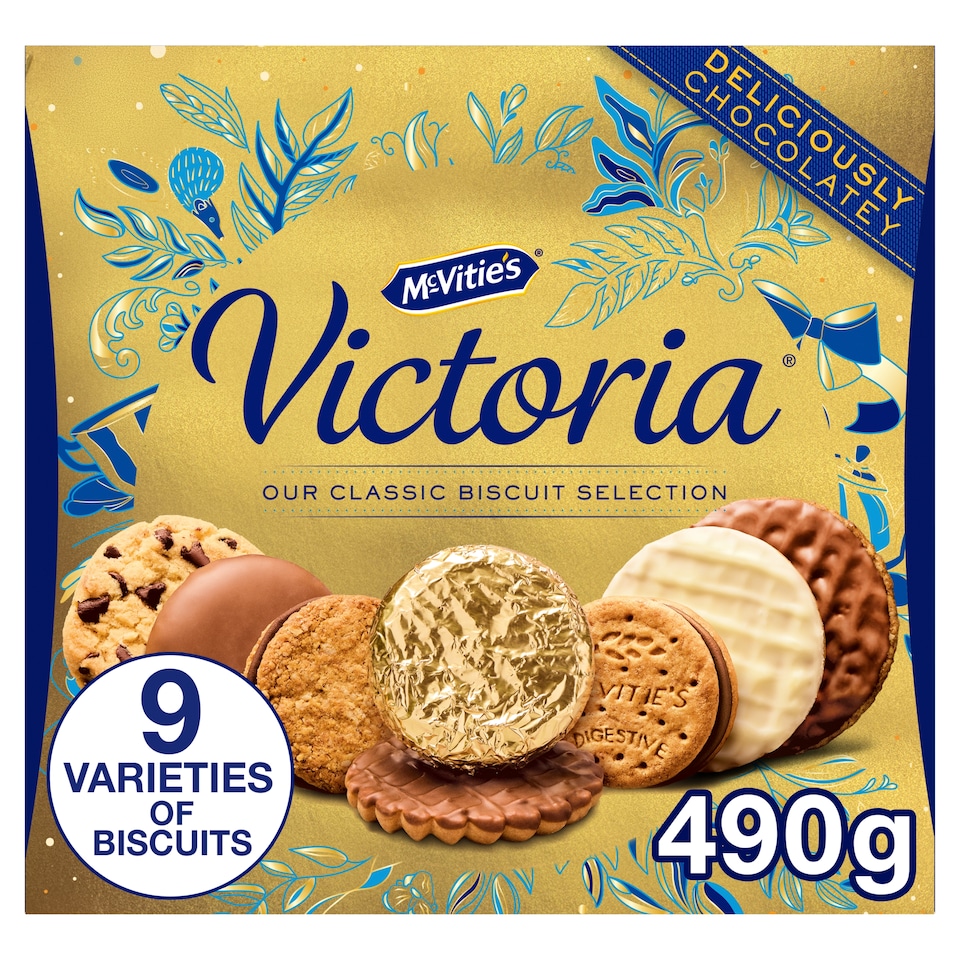image 1 of McVitie's Victoria Our Classic Gold Biscuits Selection 490g