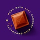 image 2 of Cadbury Dairy Milk Dessert with festive white chocolate pieces  4x75g