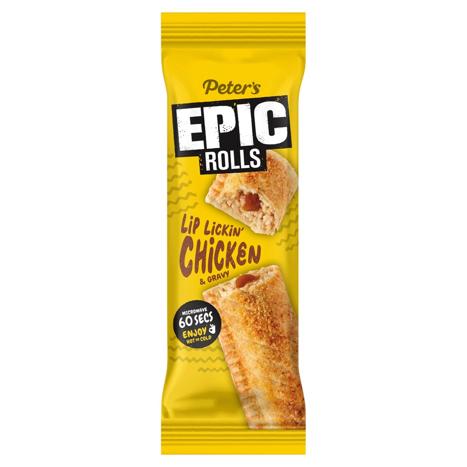 PETERS EPIC ROLLS CHICKEN & GRAVY