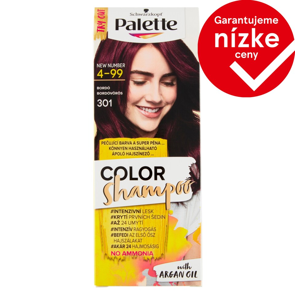 image 1 of Schwarzkopf Palette Color Shampoo Hair Color Chocolate Brown 4-99 (301)