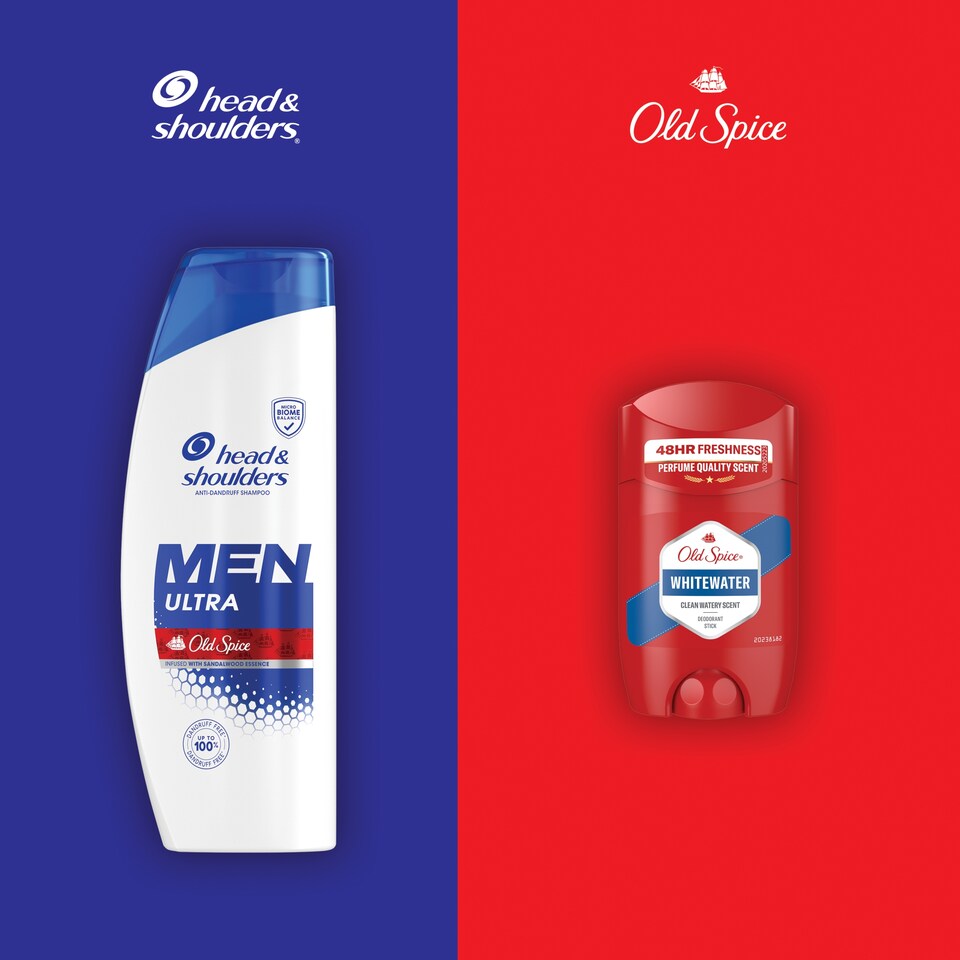 Obrázek 1 pro produkt Sada produktů: šampon Head & Shoulders Men Ultra Old Spice a deodorant Old Spice Whitewater