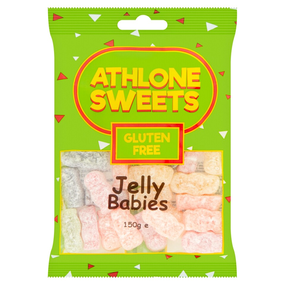 Athlone Sweets Jelly Babies Gluten Free 150G