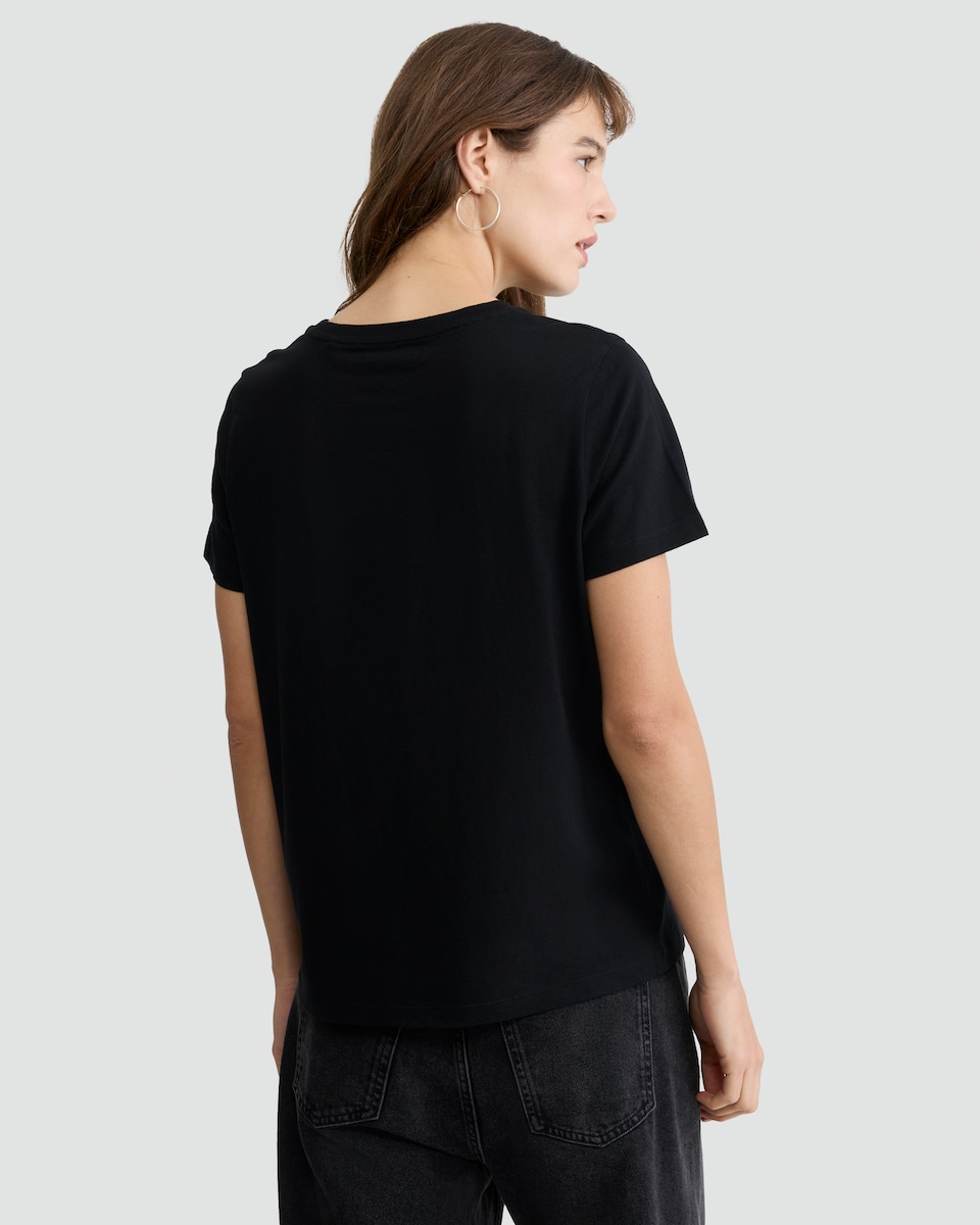 image 1 of Dracula Pure Cotton T-Shirt in Black