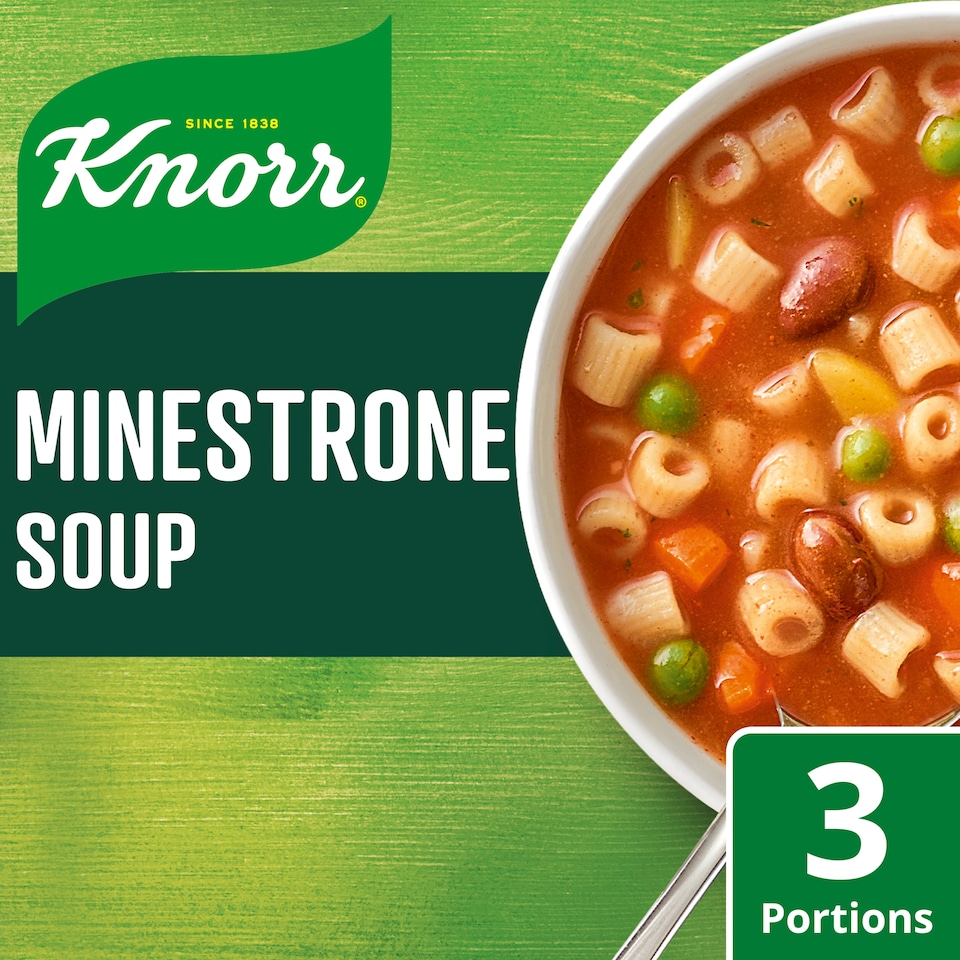 KNORR Minestrone Soup 3 Portions 78g