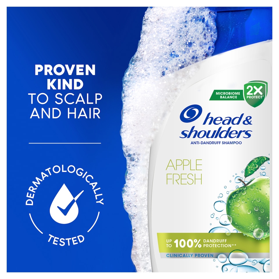image 1 of Head and Shoulders Apple Fresh Shampoo 750ml