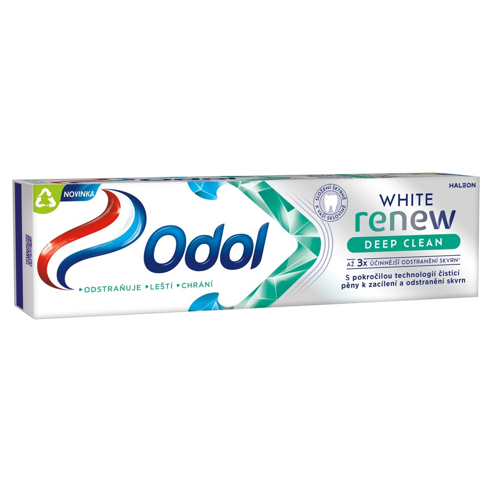 image 1 of Odol White Renew Deep Clean Toothpaste with Fluoride 75ml
