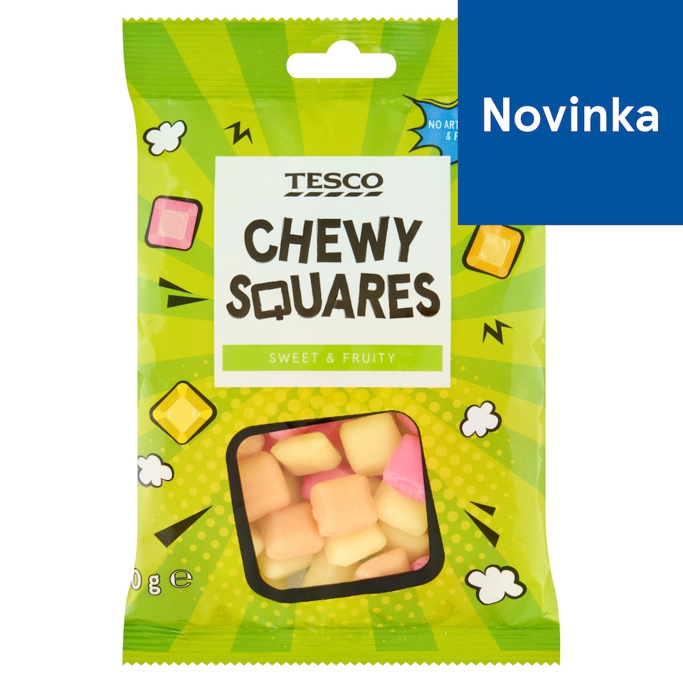 Tesco Chewy Squares 100 g