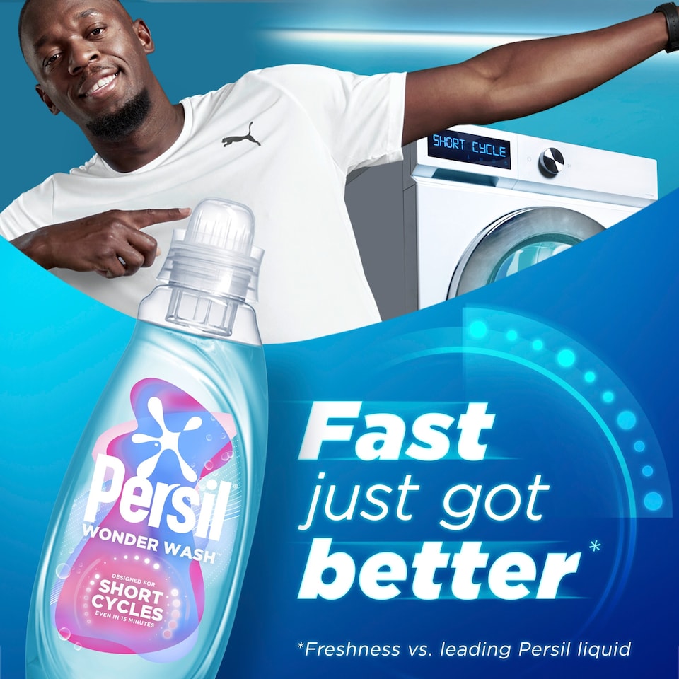 image 1 of Persil Wonder Wash Sensitive Non Bio Laundry Detergent 55 Washes 1485ml