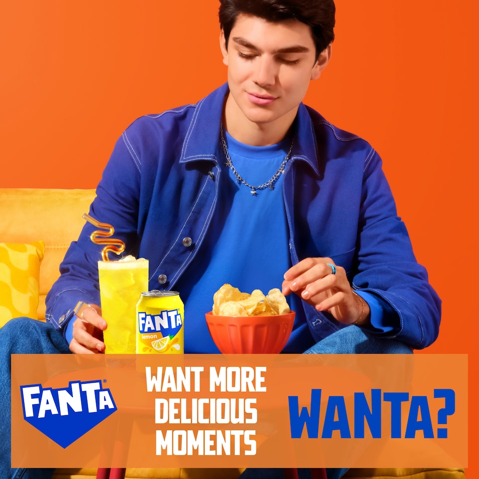 image 1 of Fanta Lemon Soft Drink 330ml