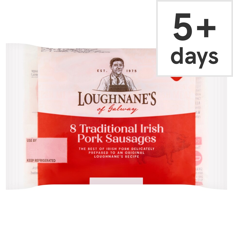 Loughnanes 8 Traditional Pork Sausage 227g