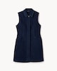 image 5 of F&F Cotton Rich Denim Mini Shift Dress in Navy