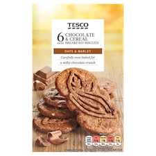 Tesco Chocolate Breakfast Biscuits 300G