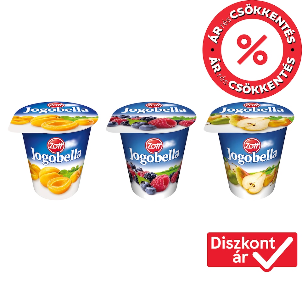 Zott Jogobella élőflórás joghurt 150 g
